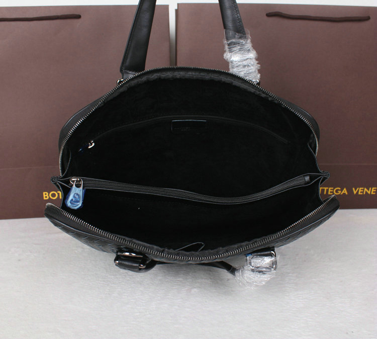 Bottega Veneta intrecciato VN briefcase M80001C black